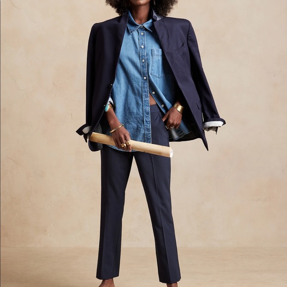 Banana Republic Ryan Light Weight Wool Trouser - Picture 1 of 8